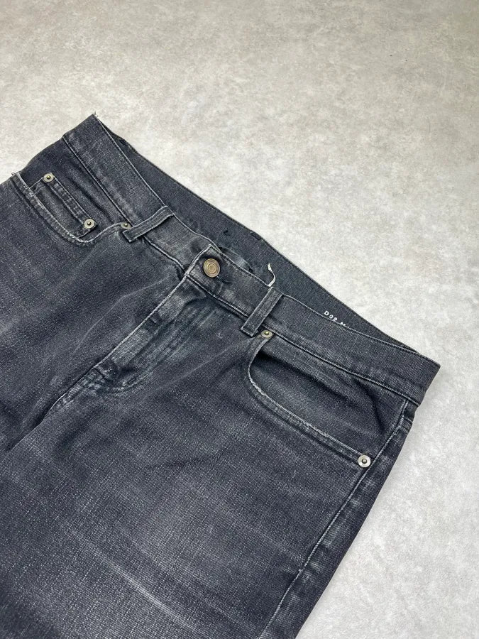SS2015 Saint Laurent Black Slim Denim Jeans by Hedi Slimane nuaHCON 4