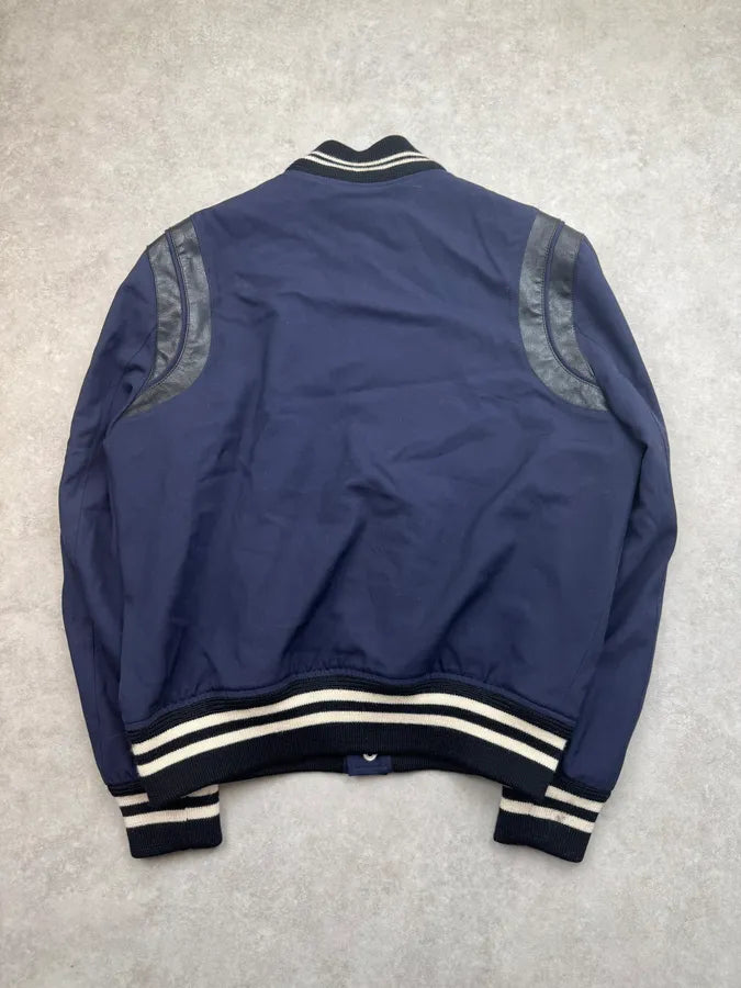 SS2015 Saint Laurent Navy Teddy Jacket by Hedi Slimane IEfHHiT 5