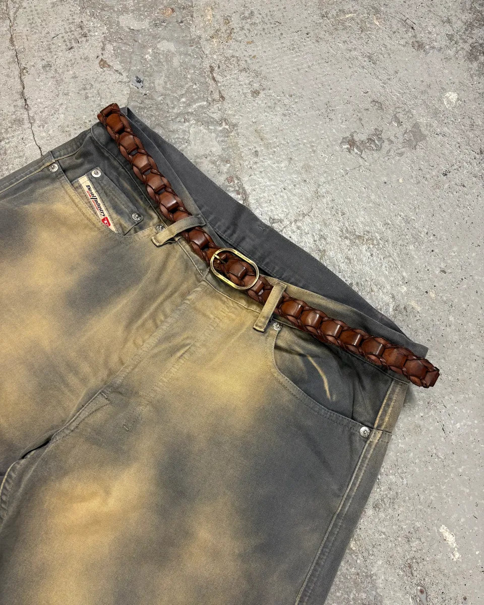 SS2015 Saint Laurent Brown Leather Belt jtMNnAw 0