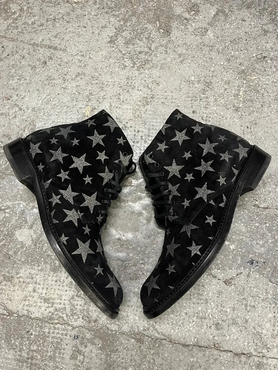 SS2015 Saint Laurent Lolita Star Boots ZVdQJNx 4