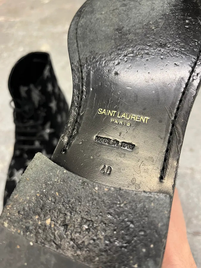 SS2015 Saint Laurent Lolita Star Boots (41eu/us8) 8