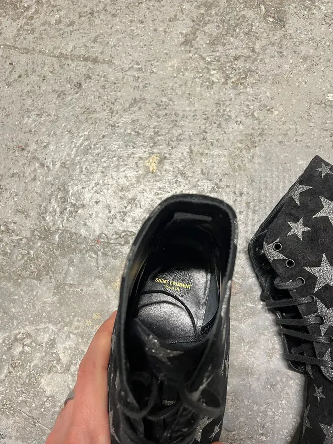 SS2015 Saint Laurent Lolita Star Boots ZVdQJNx 5