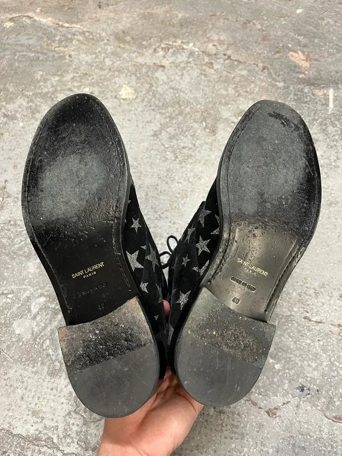 SS2015 Saint Laurent Lolita Star Boots ZVdQJNx 6