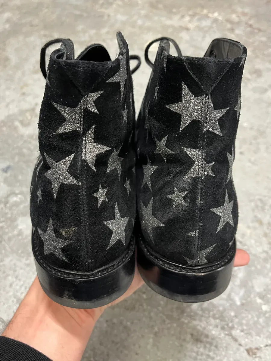 SS2015 Saint Laurent Lolita Star Boots ZVdQJNx 7
