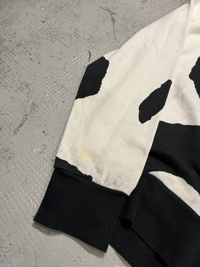 SS2016 Acne Studios Black & White Casey Surf Crewneck Sweater BPejyGF 5