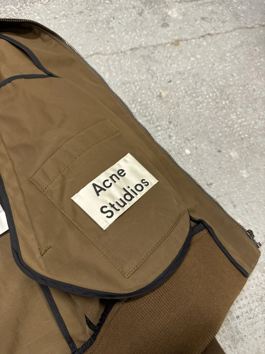SS2016 Acne Studios Brown Bomber Jacket (M) 4