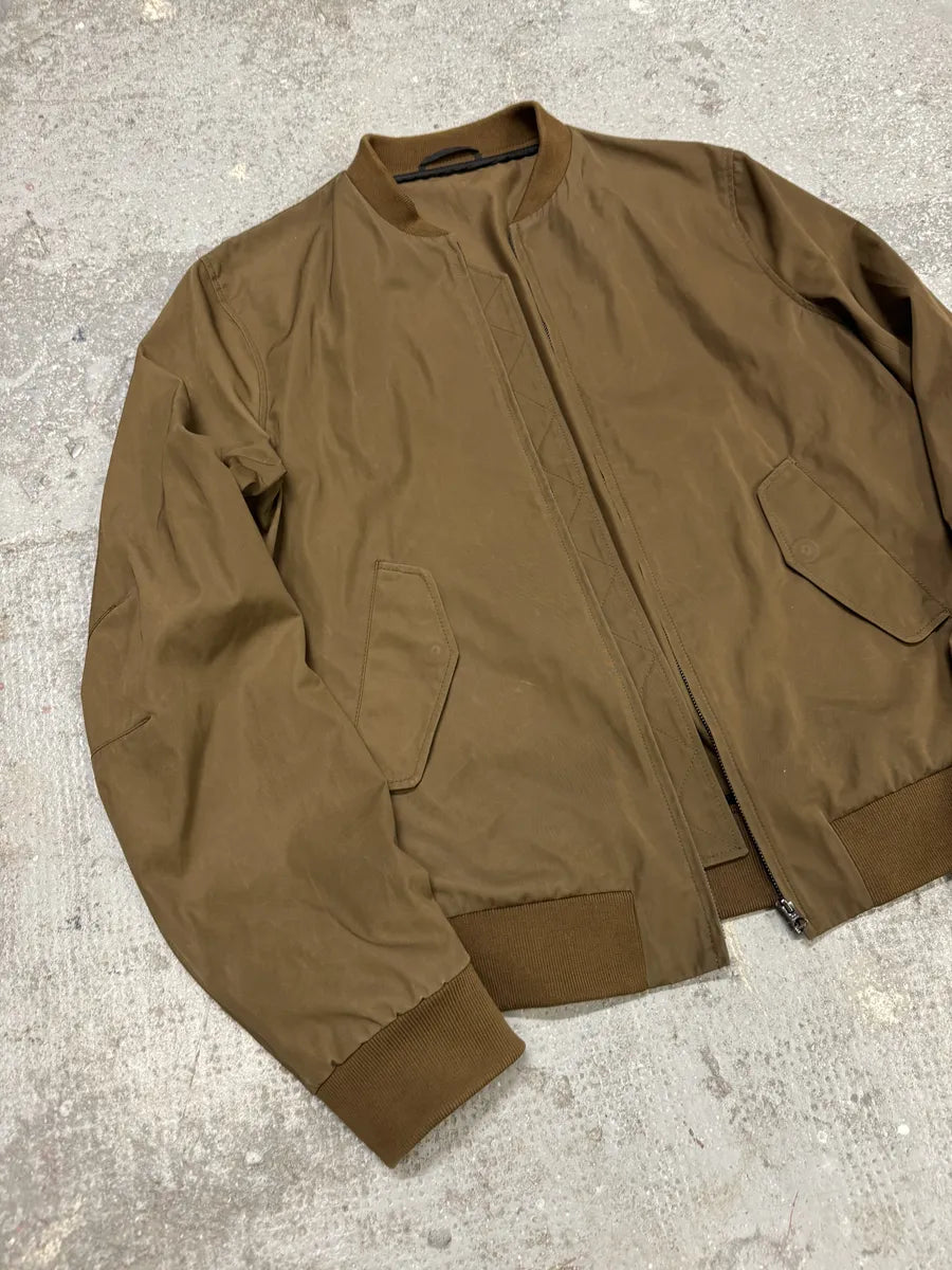 SS2016 Acne Studios Brown Bomber Jacket (M) 7