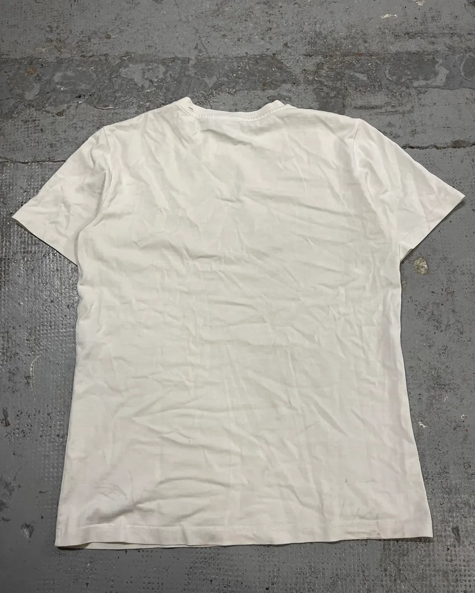 SS2016 Balenciaga White Unicorn Horse T-Shirt YxPWiFY 8
