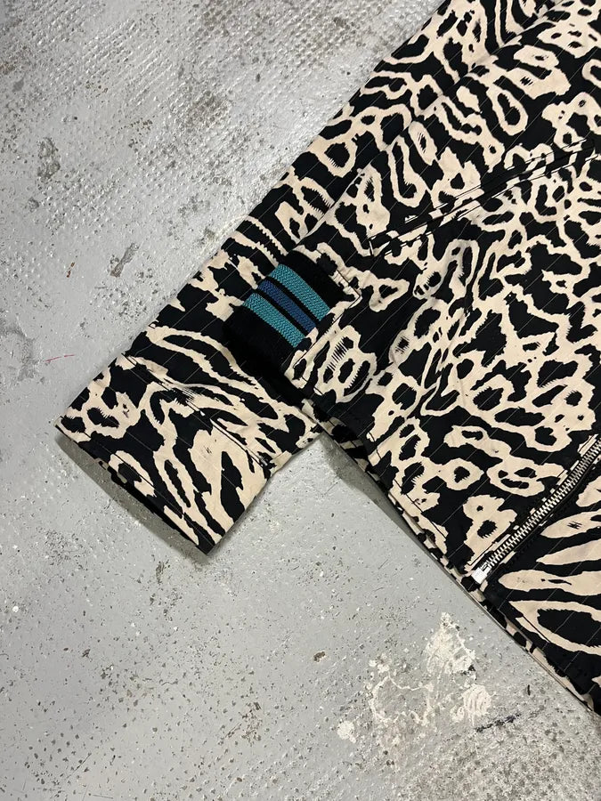 SS2016 Cavalli Black & White Splash Hallucination Jacket GJeIUkx 6