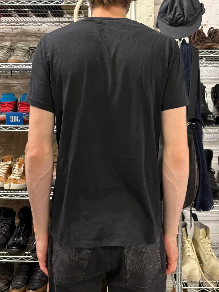 SS2016 Cavalli Kiss Smoke Rebel Black Tee-Shirt (S) ssOFNcn 2