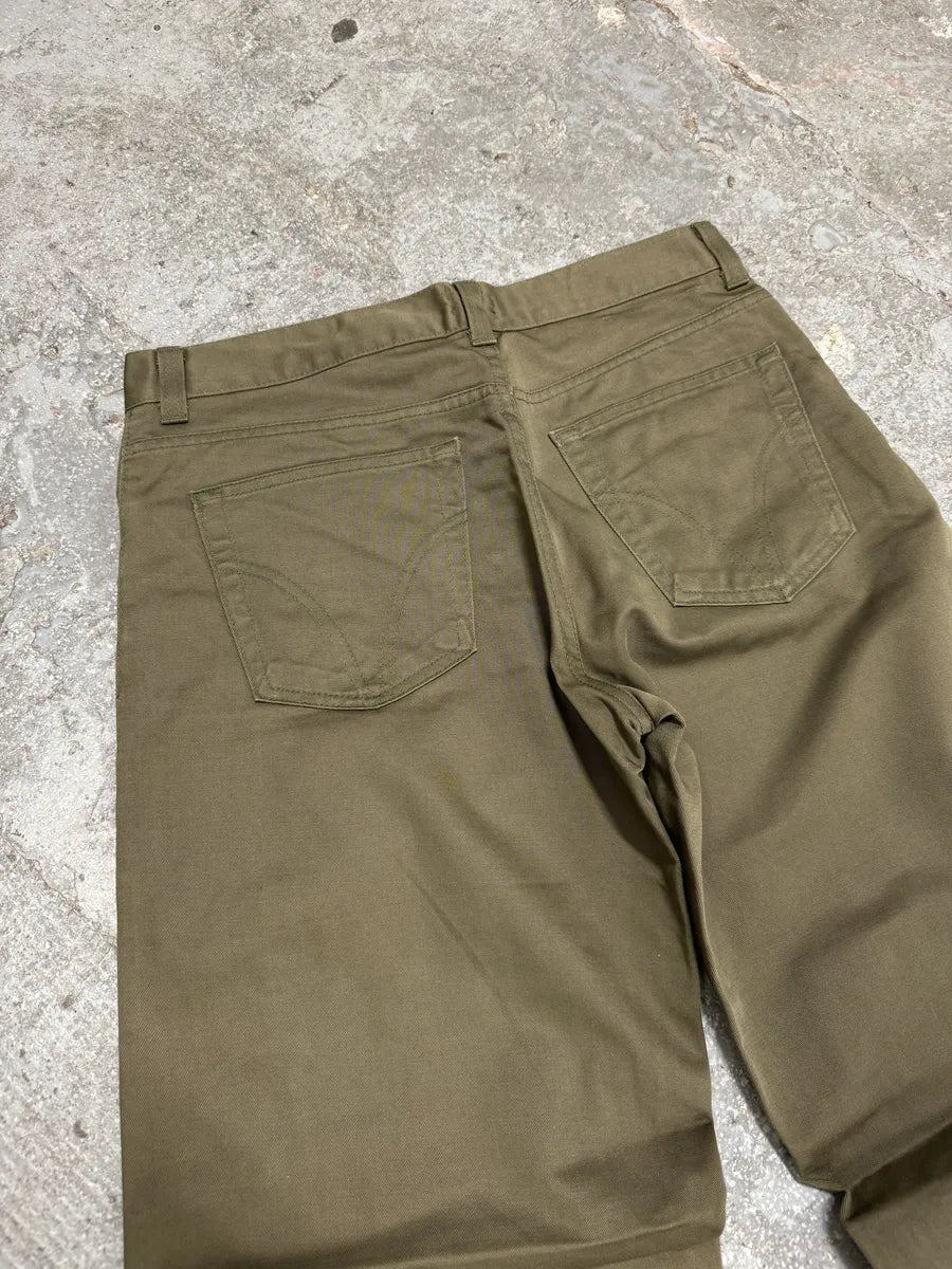 SS2016 Dolce & Gabbana Olive Cargo Zip Detachable Pants ULotmax 11