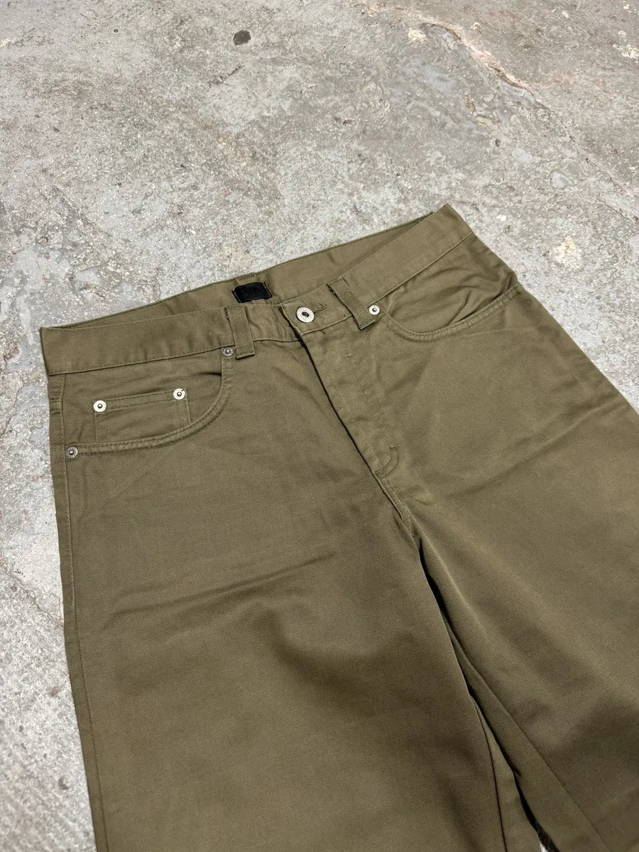 SS2016 Dolce & Gabbana Olive Cargo Zip Detachable Pants ULotmax 5