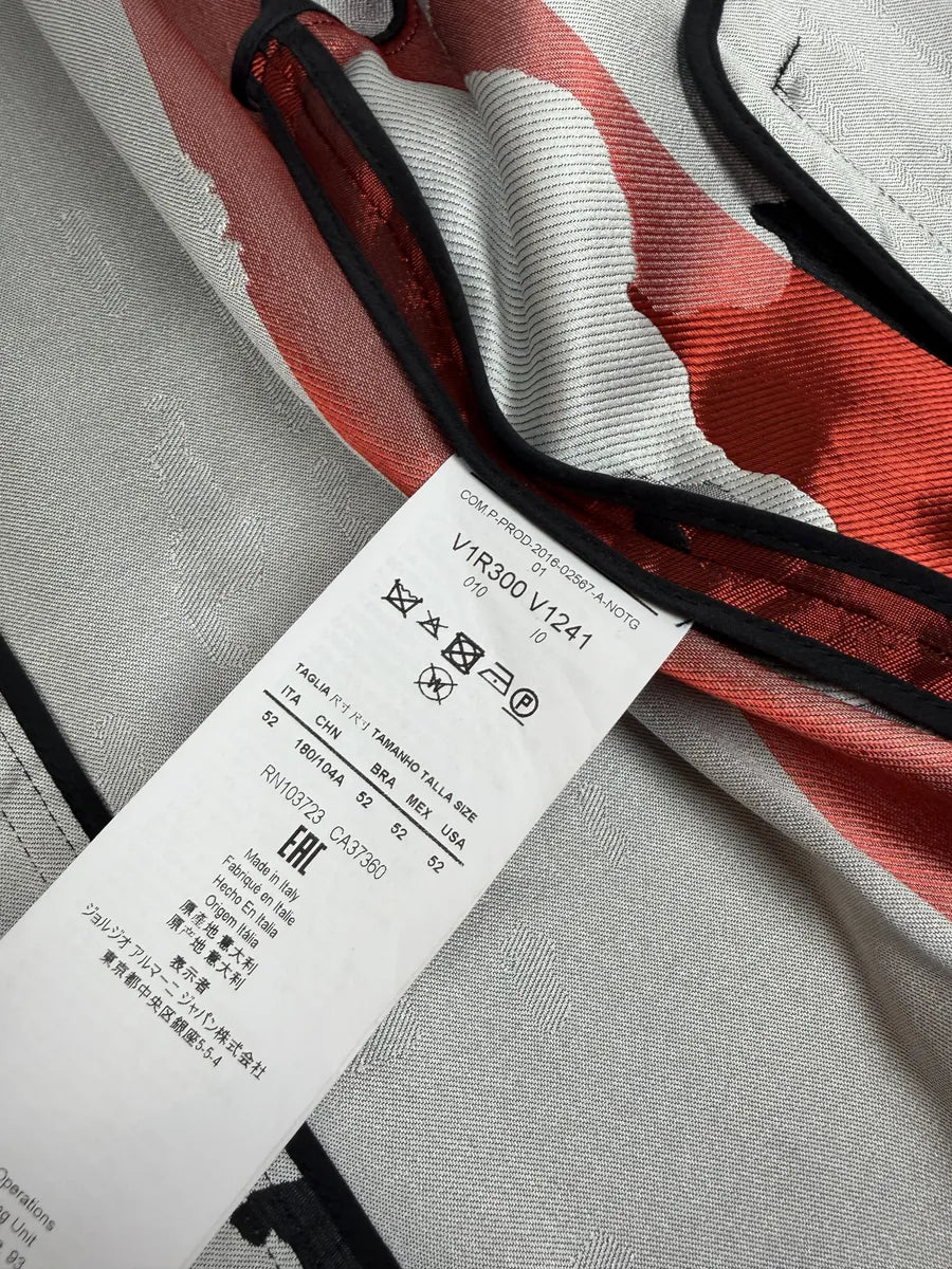 SS2016 Emporio Armani Black & White Modern Abstract Bomber Jacket RUIXPiO 10