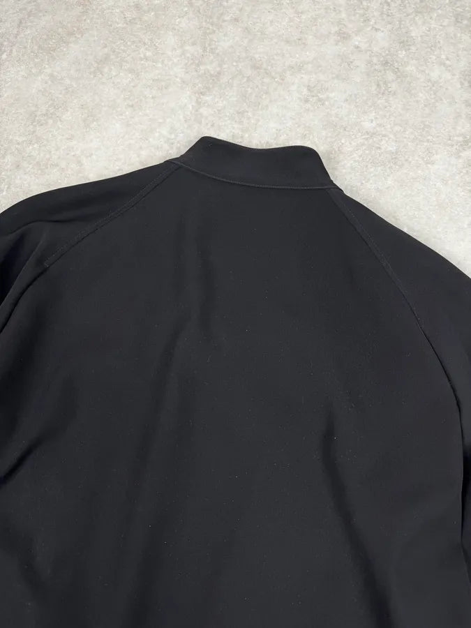 SS2016 Emporio Armani Black Minimalist Biker Jacket zLwQWra 5