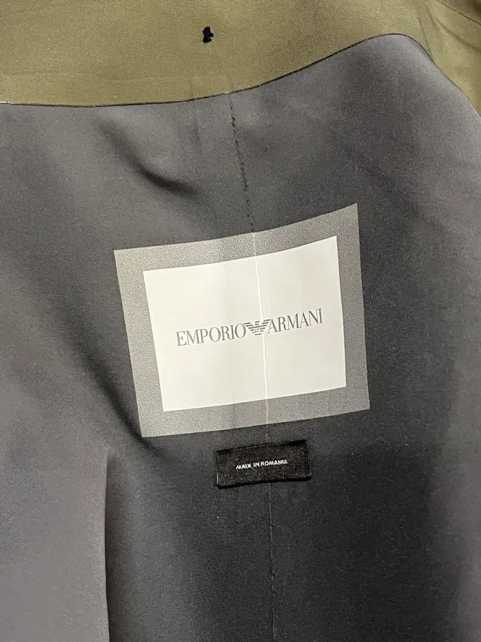 SS2016 Emporio Armani Khaki Class Jacket ZKlzPRc 11