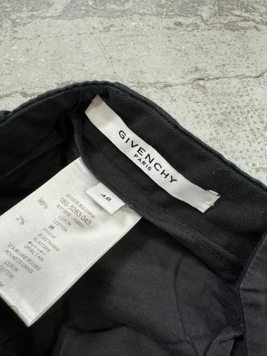 SS2016 Givenchy Black Cargo Shorts by Riccardo Tisci pgUnIok 8