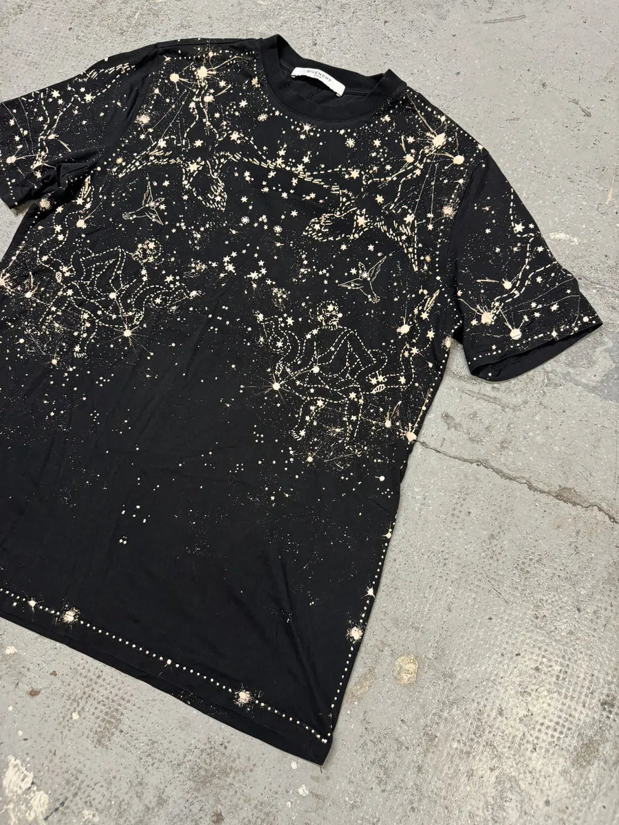 SS2016 Givenchy Black Star Night T-Shirt by Riccardo Tisci RJVAwIZ 4