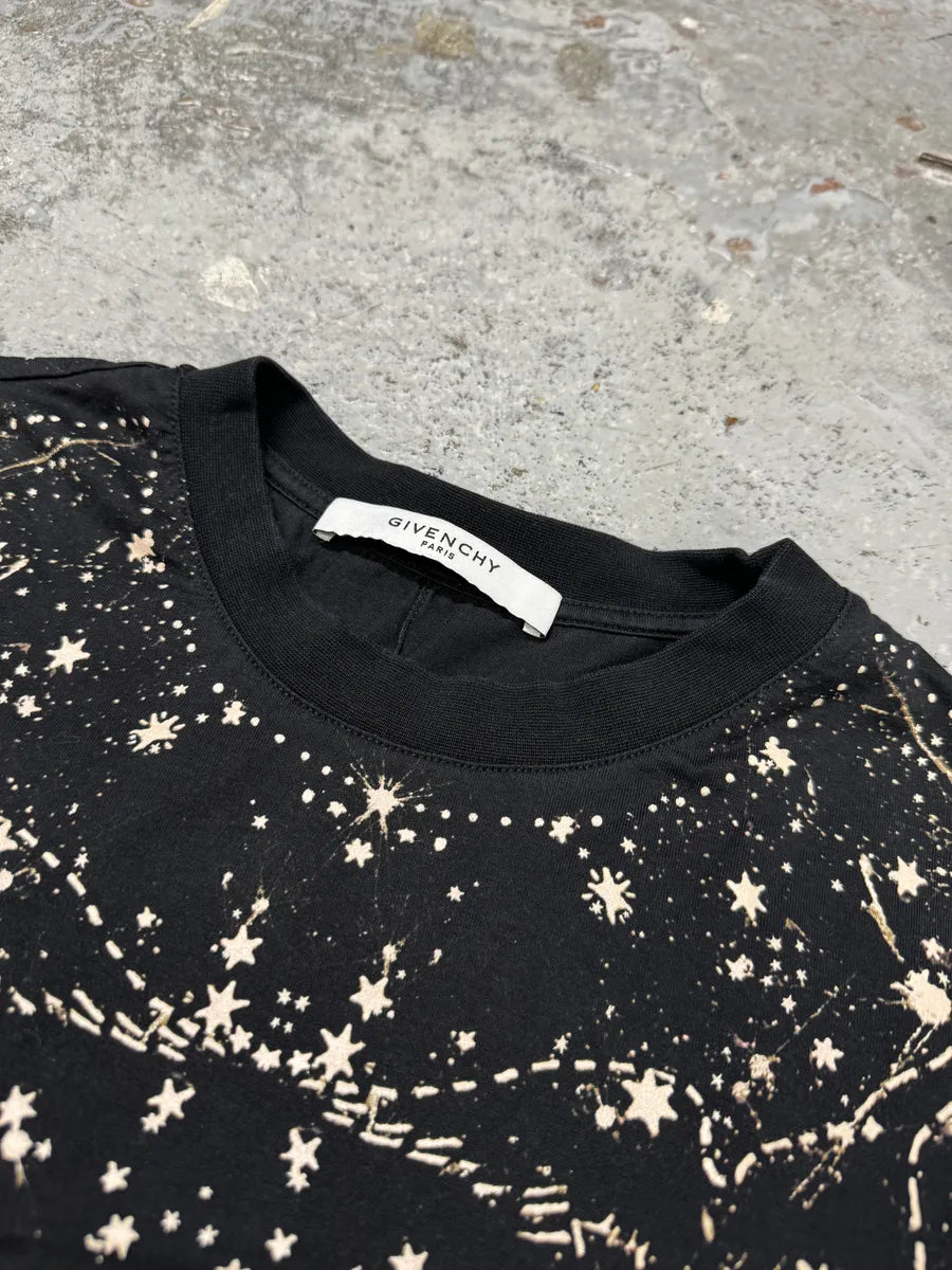 SS2016 Givenchy Black Star Night T-Shirt by Riccardo Tisci RJVAwIZ 9