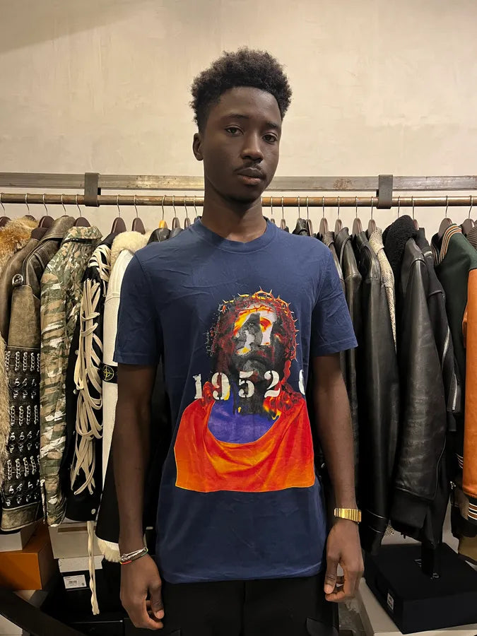 SS2016 Givenchy Blue Jesus T-Shirt by Riccardo Tisci pPEFzBT 1