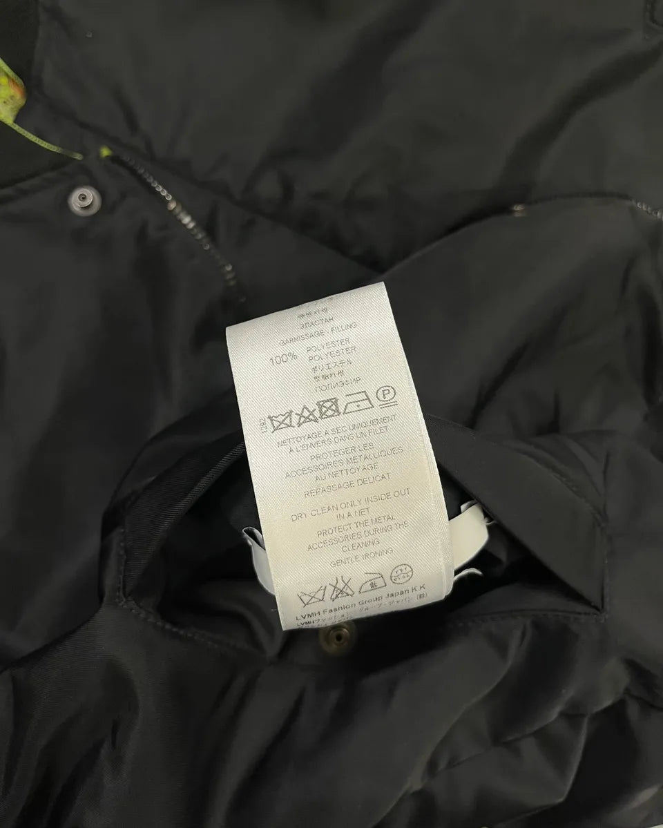 SS2016 Givenchy Green & Black Nylon Reversible Bomber Jacket kZlainw 17