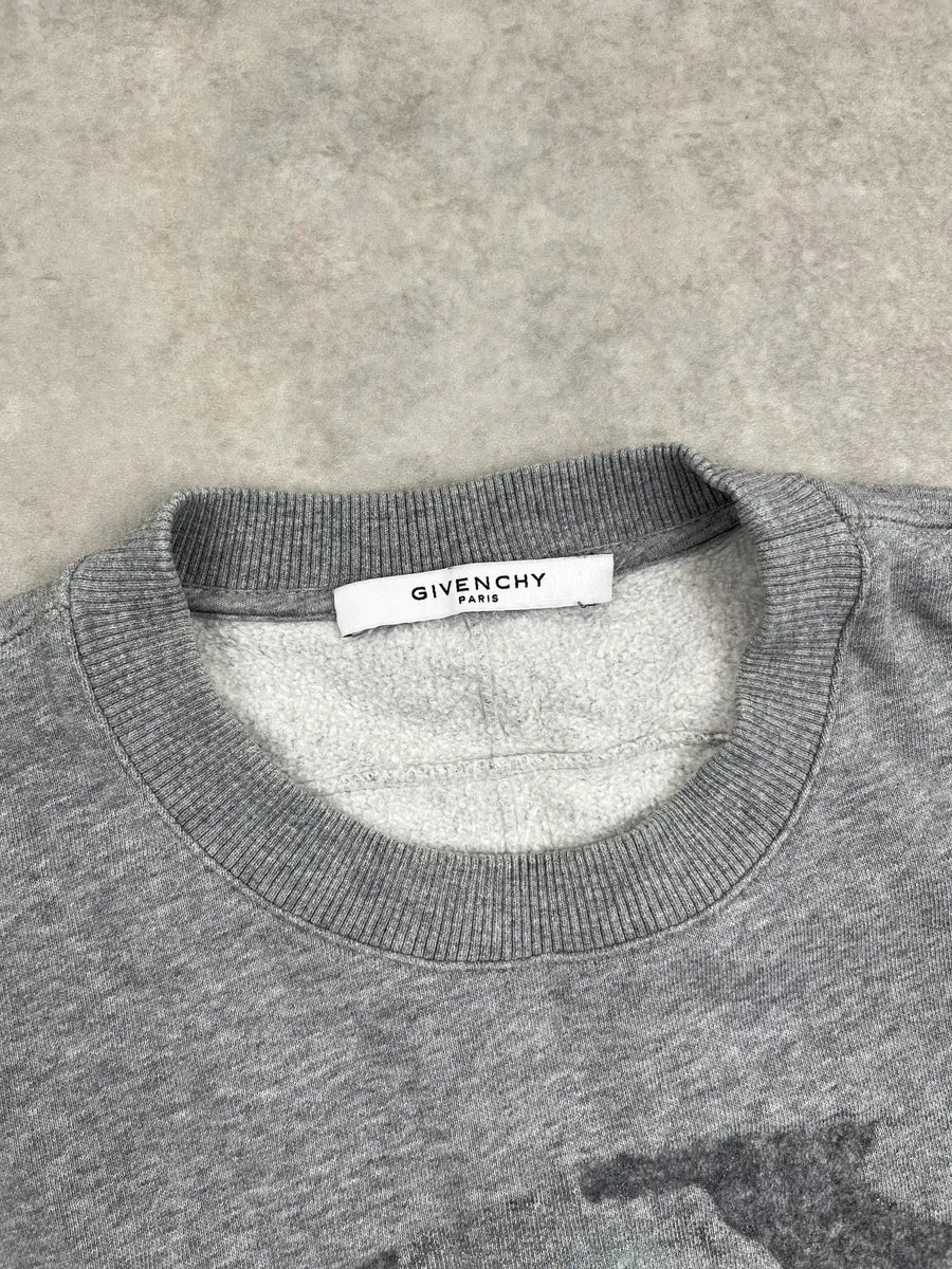 SS2016 Givenchy Grey Rottweiler Sweater by Riccardo Tisci XVgzvBx 8