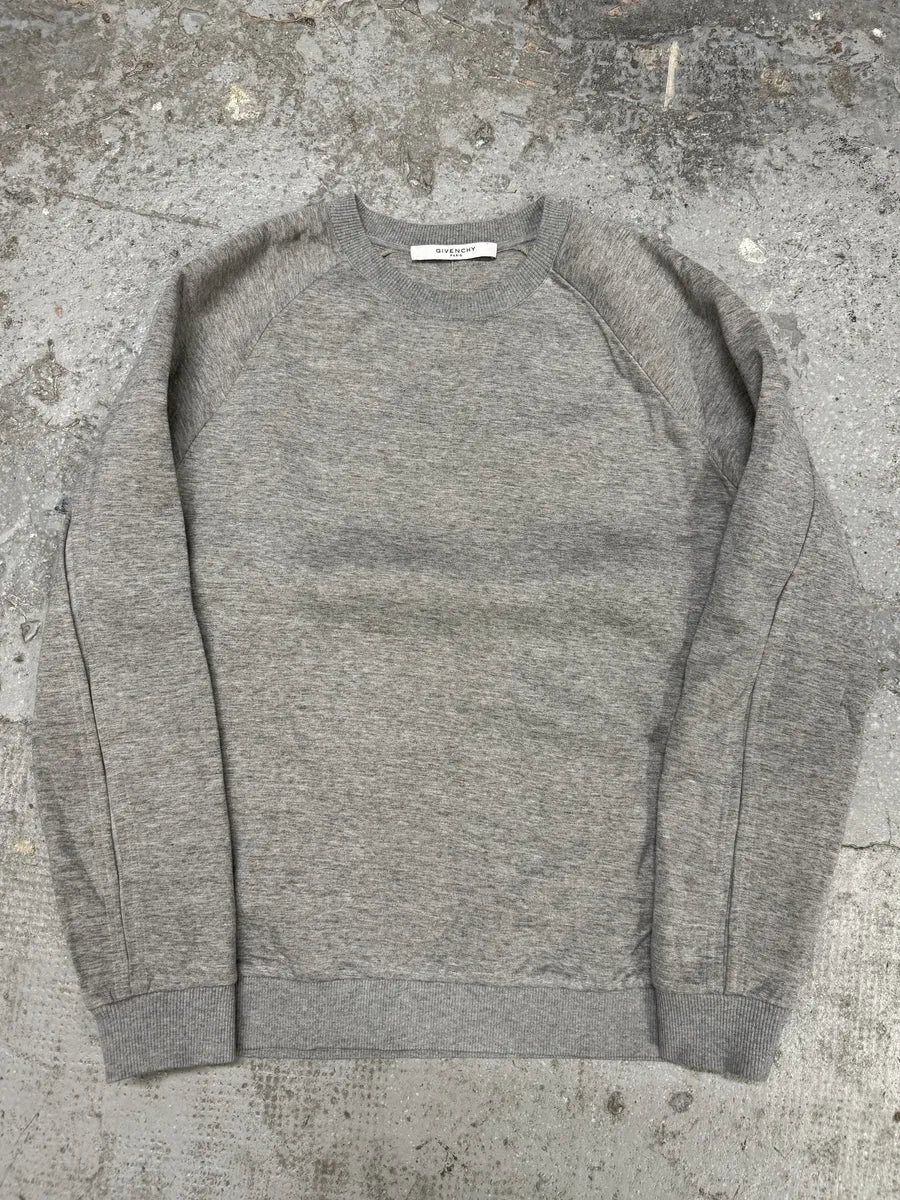 SS2016 Givenchy Grey Scuba Crewneck by Riccardo Tisci BFLxktn 0