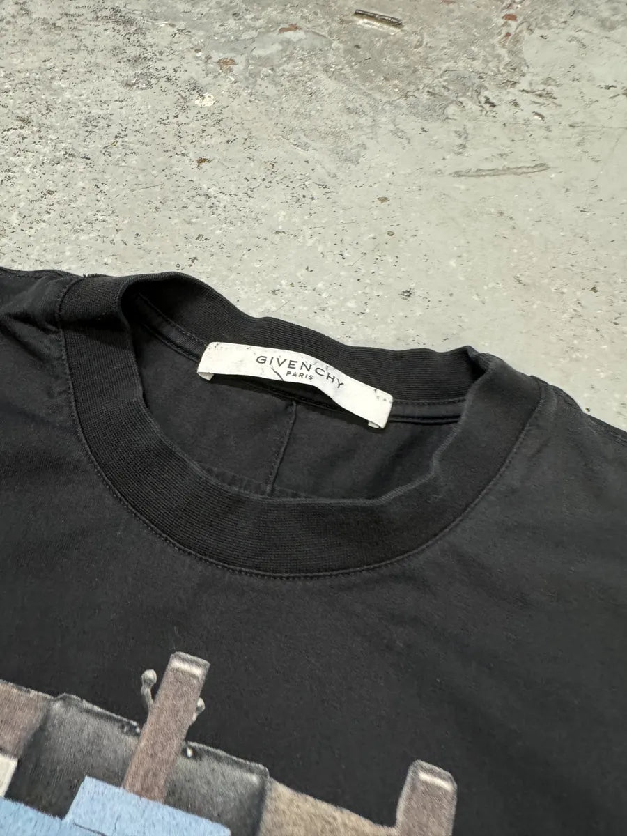 SS2016 Givenchy Jesus Christ Cross Black T-Shirt by Riccardo Tisci yBMuTgx 6