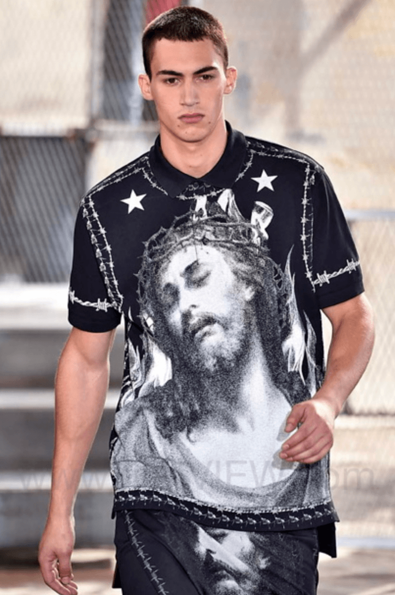 SS2016 Givenchy Jesus Faith Black Sweater by Riccardo Tisci RxQrWke 1