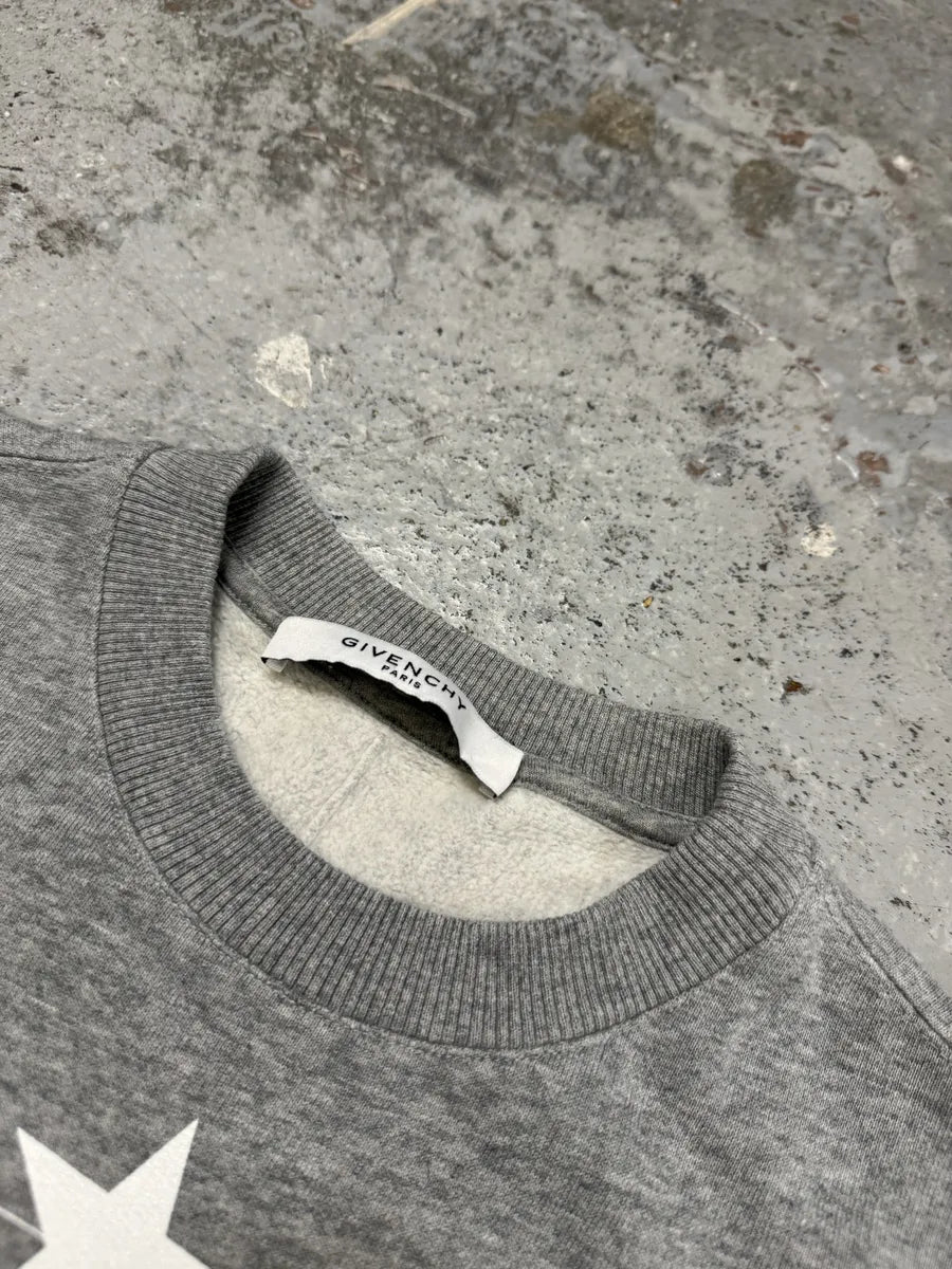 SS2016 Givenchy Monkeys Grey Star Sweater by Riccardo Tisci vWvQTmF 9