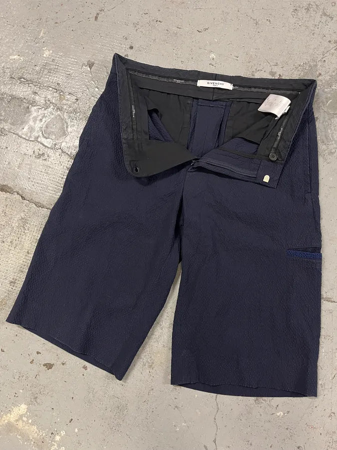 SS2016 Givenchy Navy Blue Cozy Shorts vjRJHJd 5