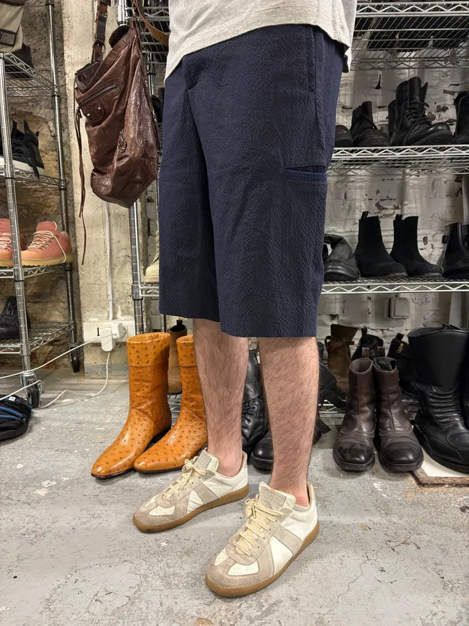 SS2016 Givenchy Navy Blue Cozy Shorts vjRJHJd 2