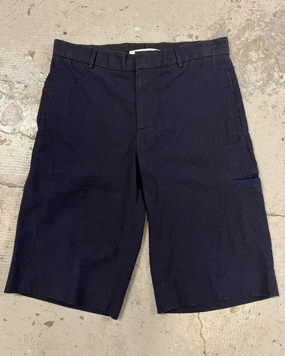 SS2016 Givenchy Navy Blue Cozy Shorts vjRJHJd 0