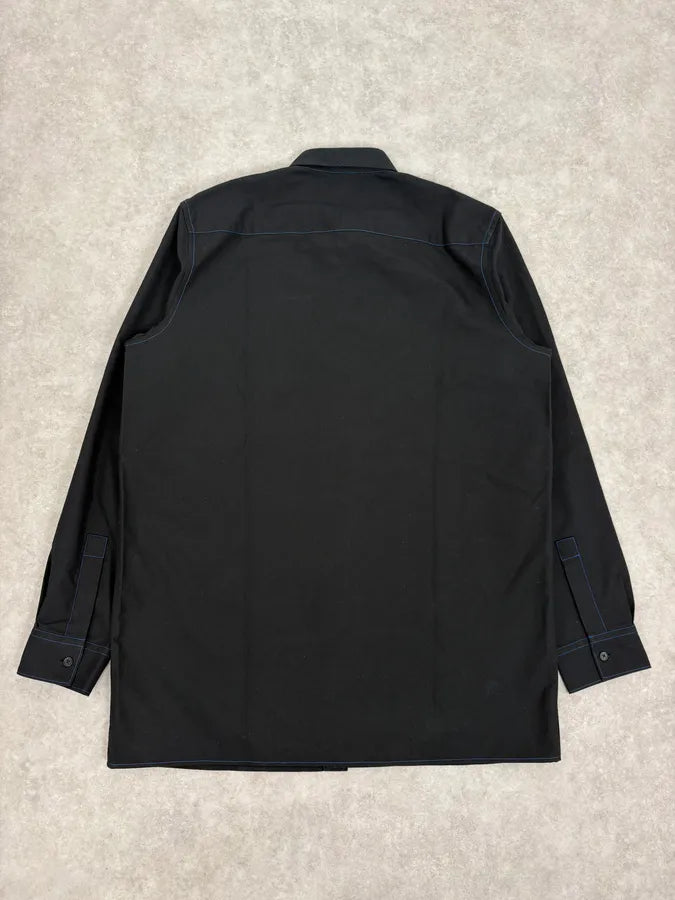 SS2016 Givenchy Navy Seams Premium Shirt jhAYGXX 5