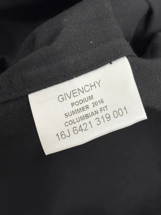 SS2016 Givenchy Navy Seams Premium Shirt jhAYGXX 8