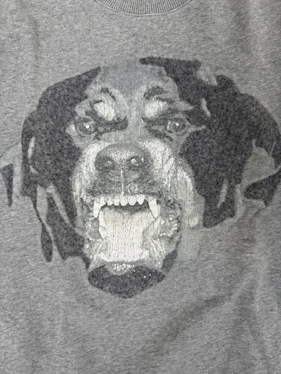 SS2016 Givenchy Rottweiler Grey Sweater by Riccardo Tisci PWBgYmx 7