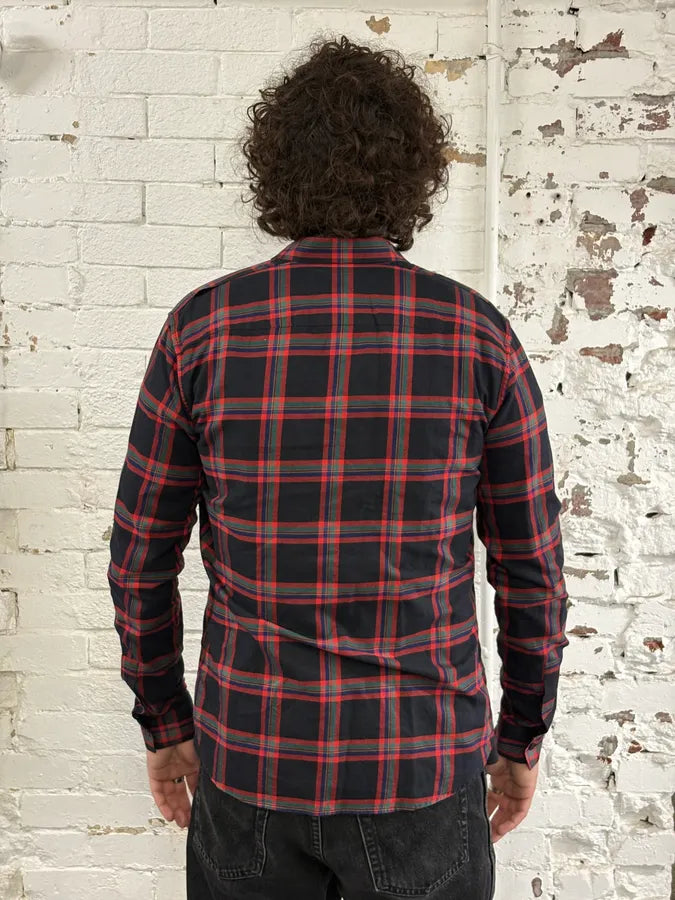 SS2016 Givenchy Star Leather Patch Tartan Shirt by Riccardo Tisci bTKWNRA 2