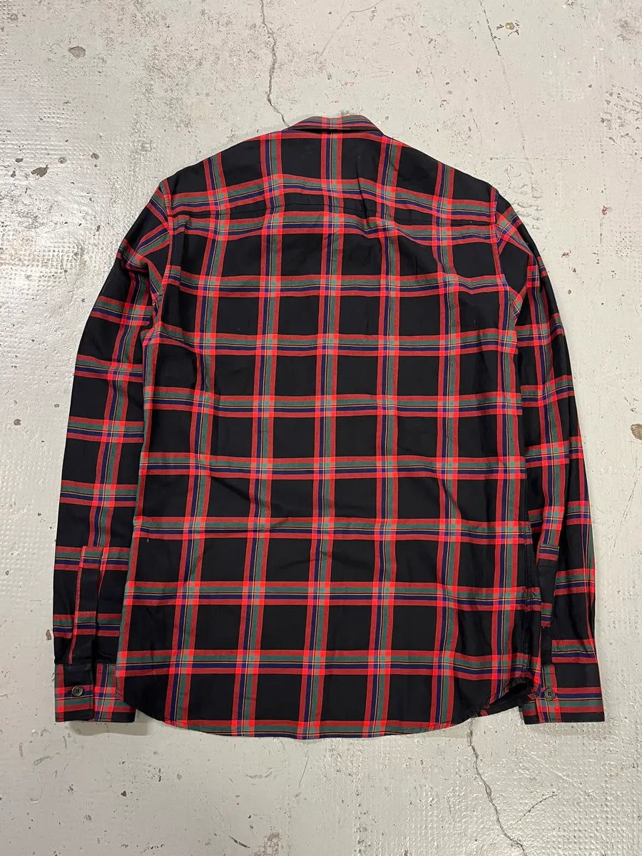 SS2016 Givenchy Star Leather Patch Tartan Shirt by Riccardo Tisci bTKWNRA 6