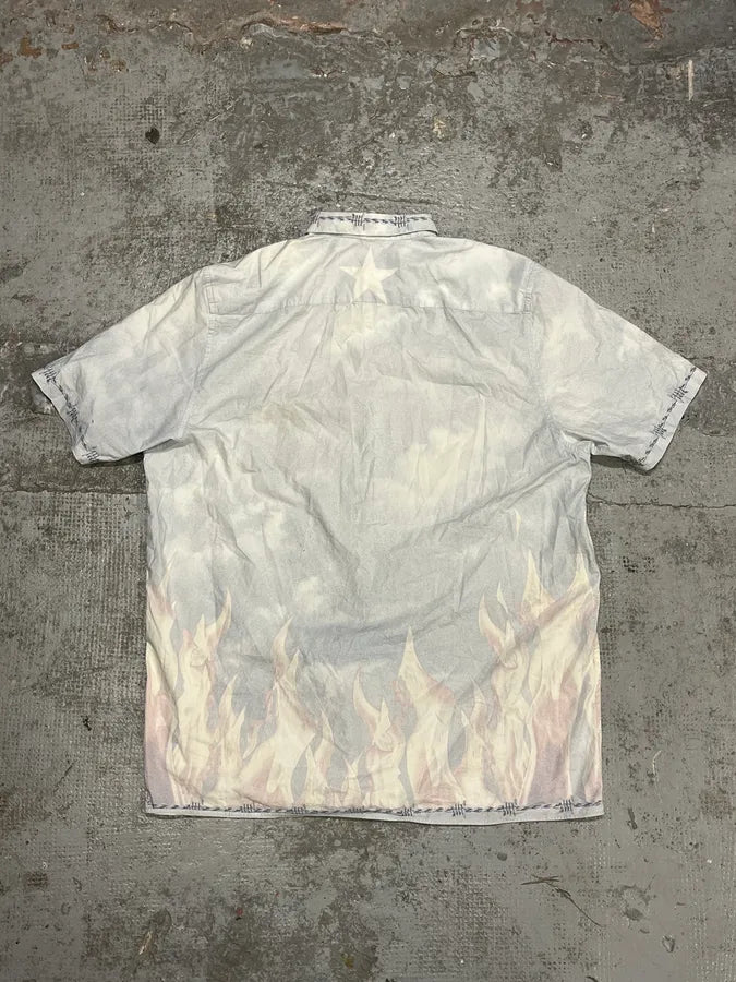 SS2016 Givenchy Wire Christ Jesus Print Shirt YVoVlJu 6