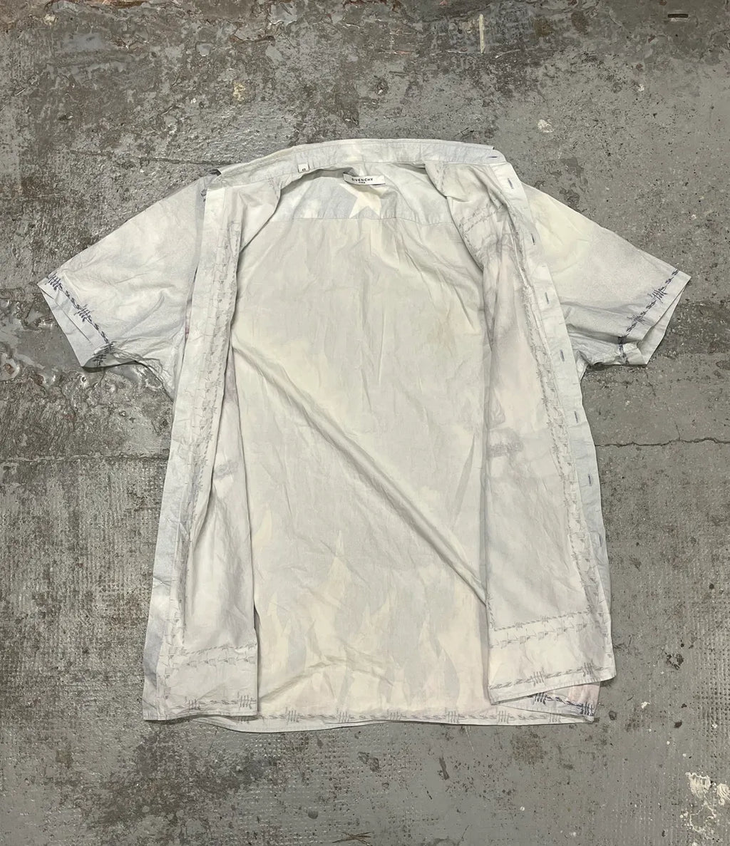 SS2016 Givenchy Wire Christ Jesus Print Shirt YVoVlJu 8