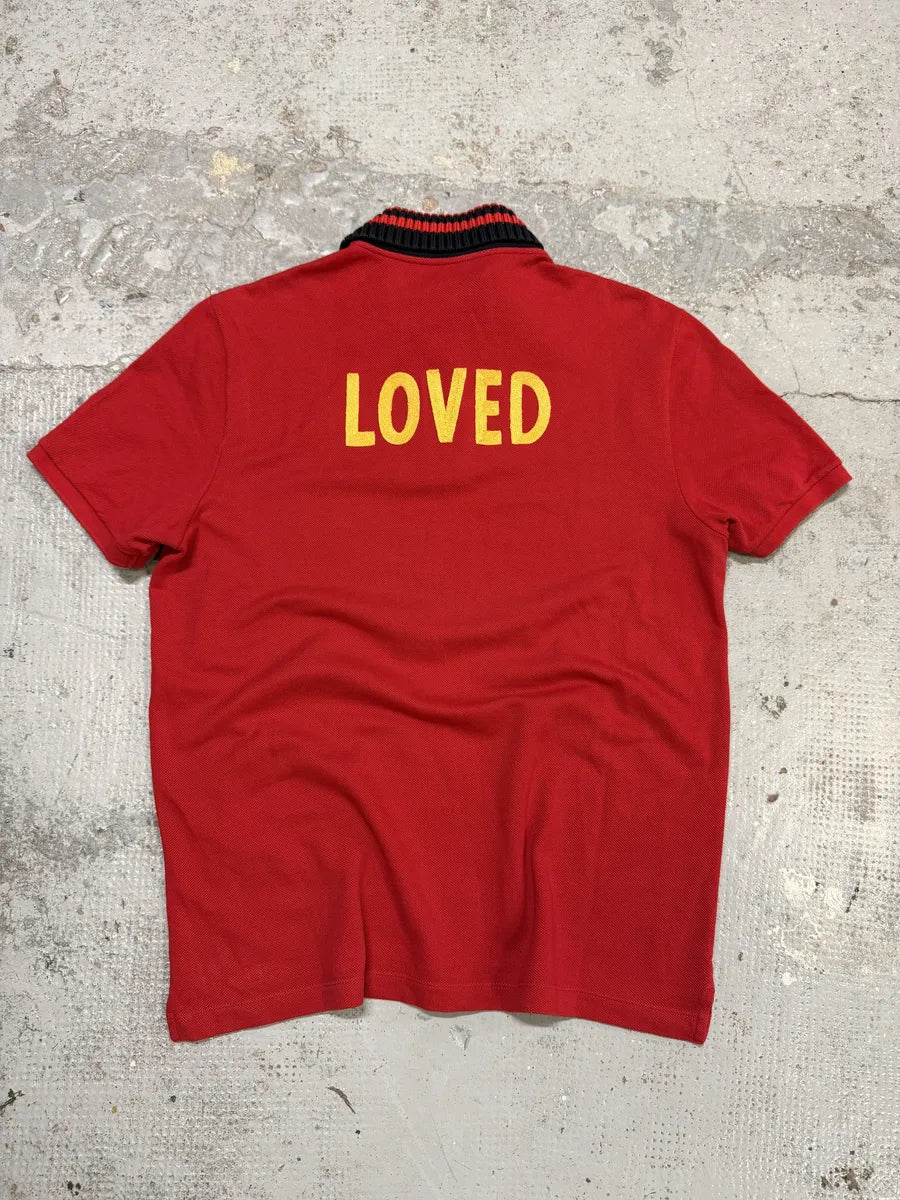 SS2016 Gucci Red « Loved » Polo Sgyxzut 1
