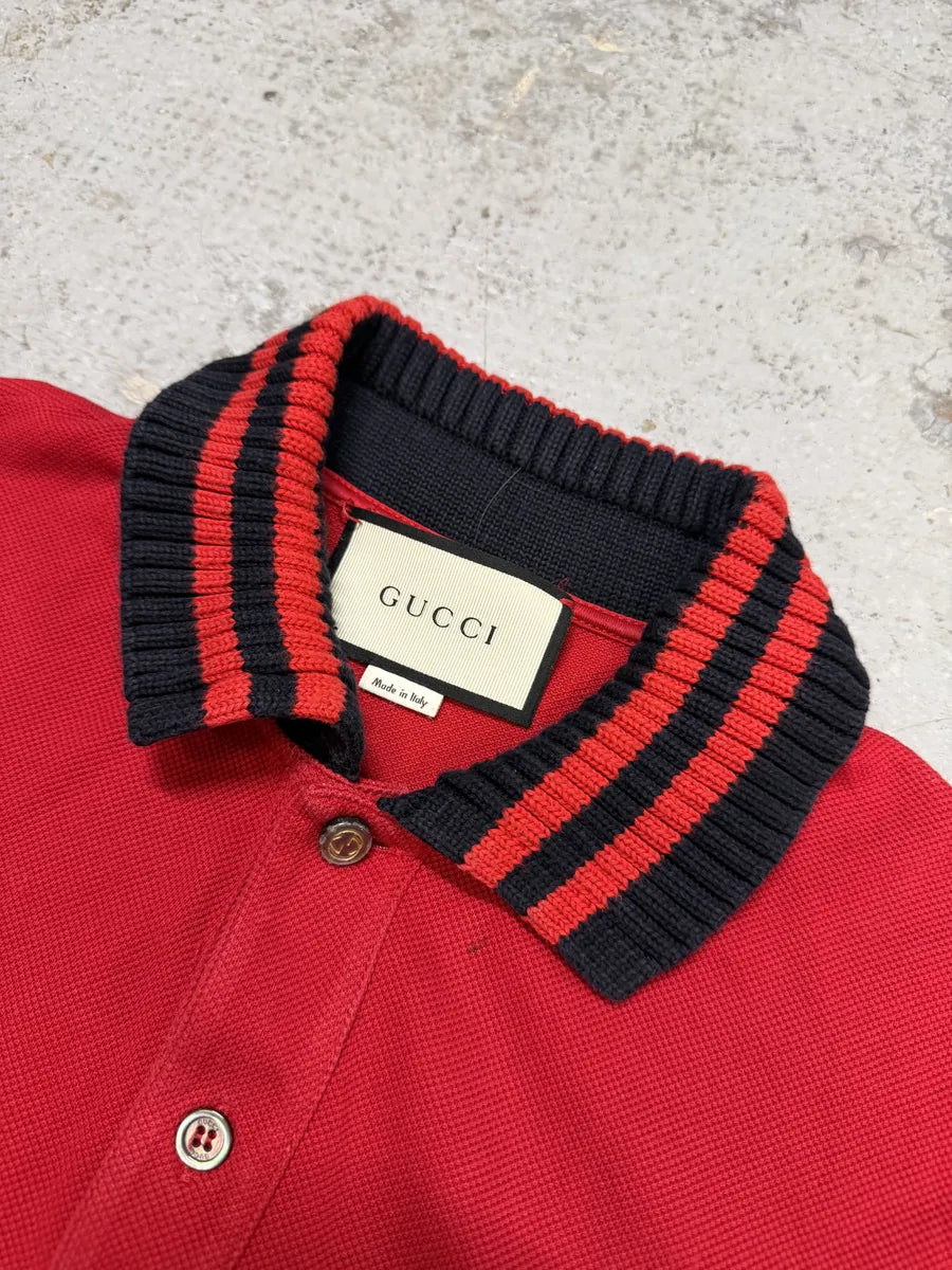 SS2016 Gucci Red « Loved » Polo Sgyxzut 6