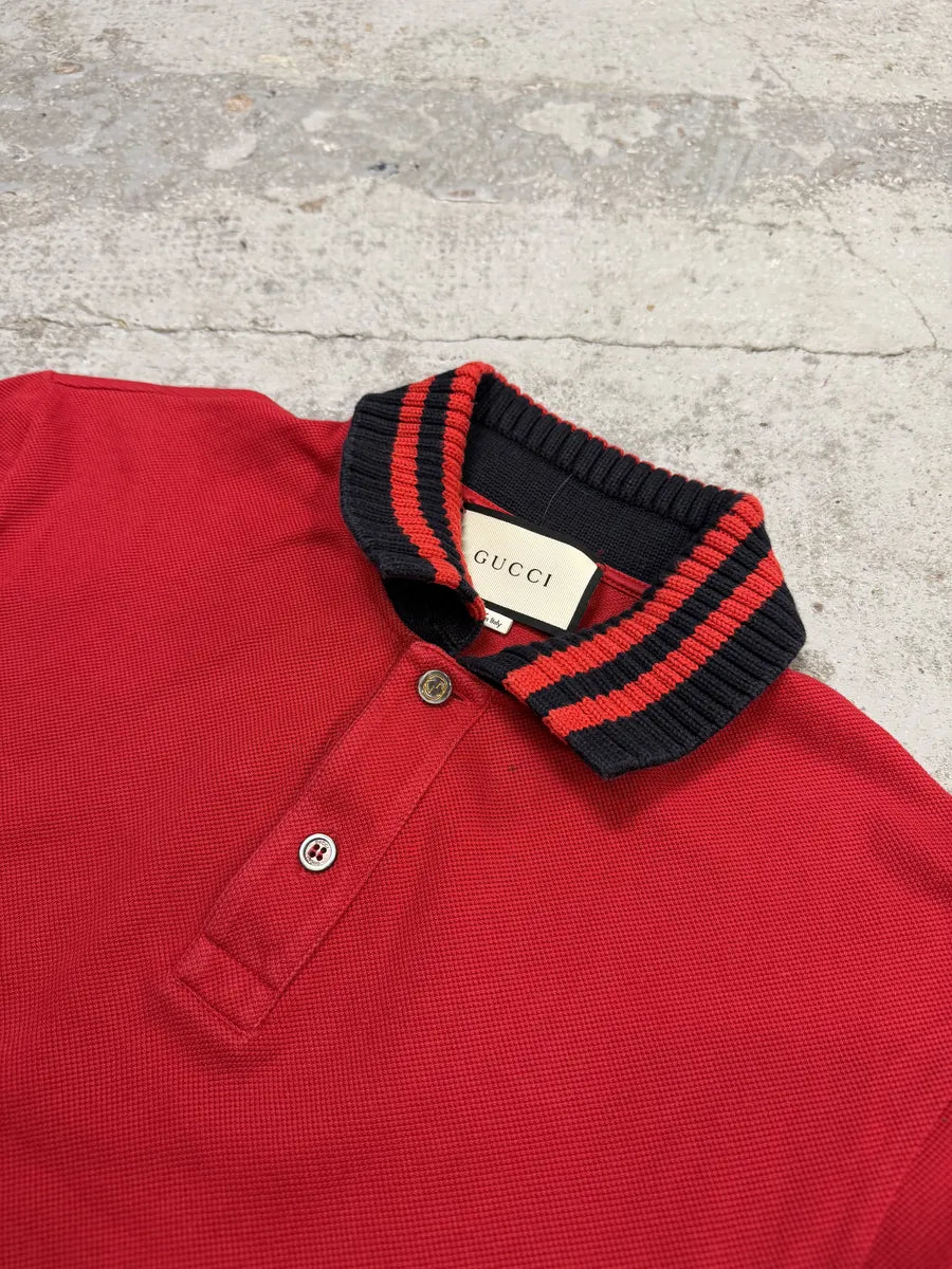 SS2016 Gucci Red « Loved » Polo Sgyxzut 7