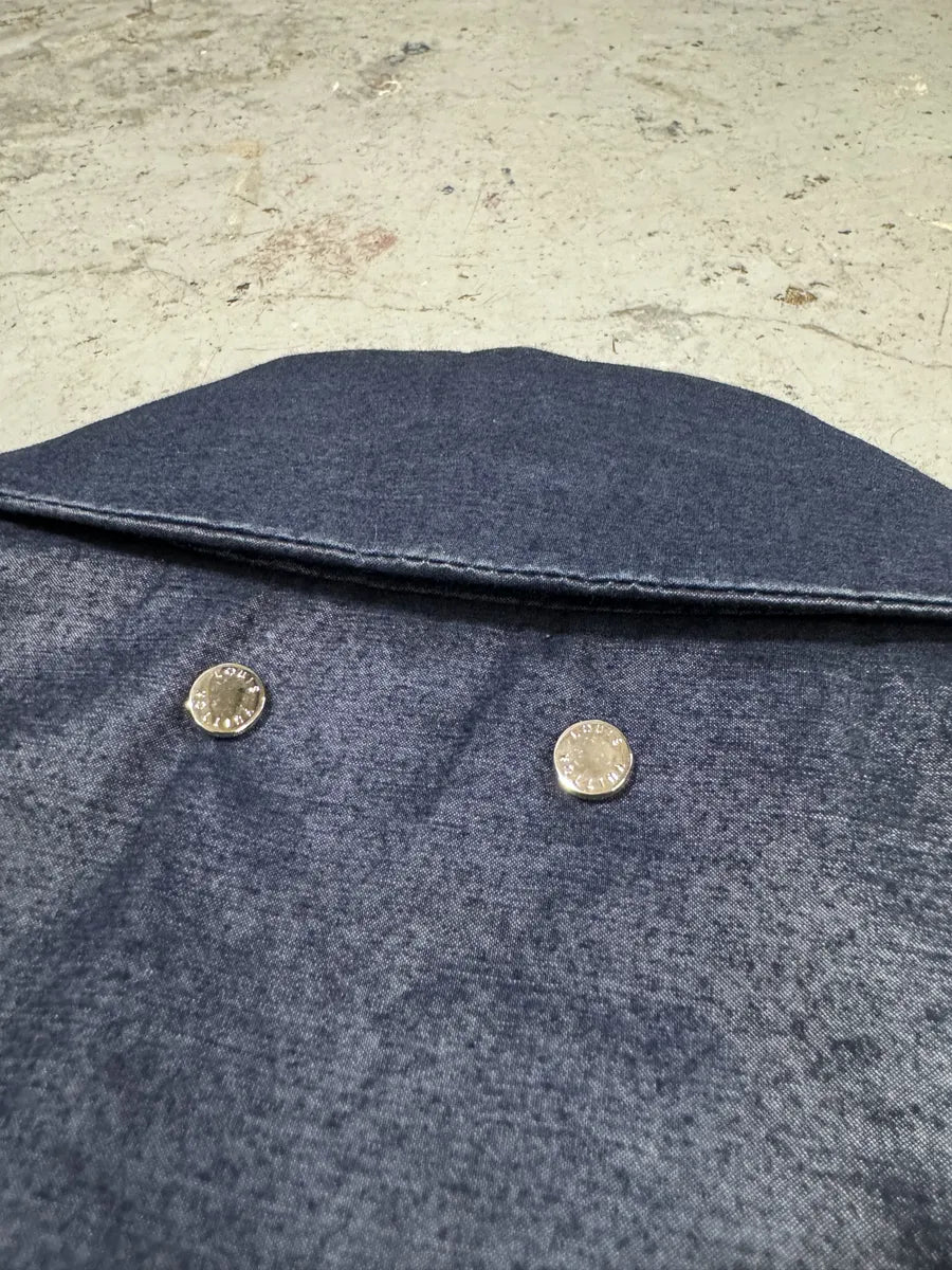 SS2016 Louis Vuitton Navy Premium Coach Jacket by Kim Jones ntIuoet 11