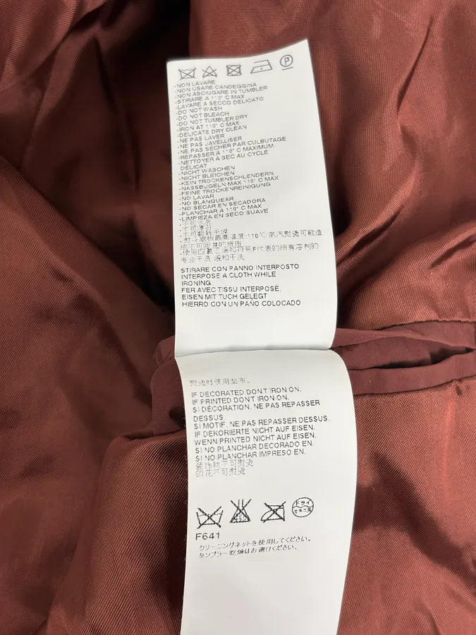 SS2016 Maison Margiela Rouille Nylon Studded Bomber Jacket Qympegl 11