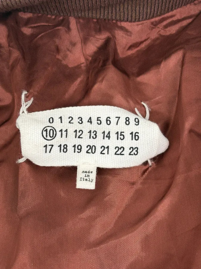 SS2016 Maison Margiela Rouille Nylon Studded Bomber Jacket Qympegl 8