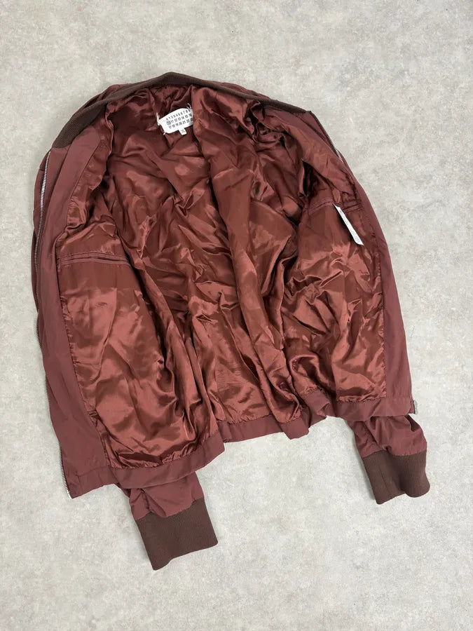SS2016 Maison Margiela Rouille Nylon Studded Bomber Jacket Qympegl 7