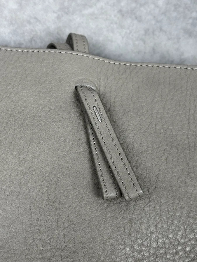 SS2016 Maison Margiela Grey Leather Pentagon Bag XJOHxIJ 4