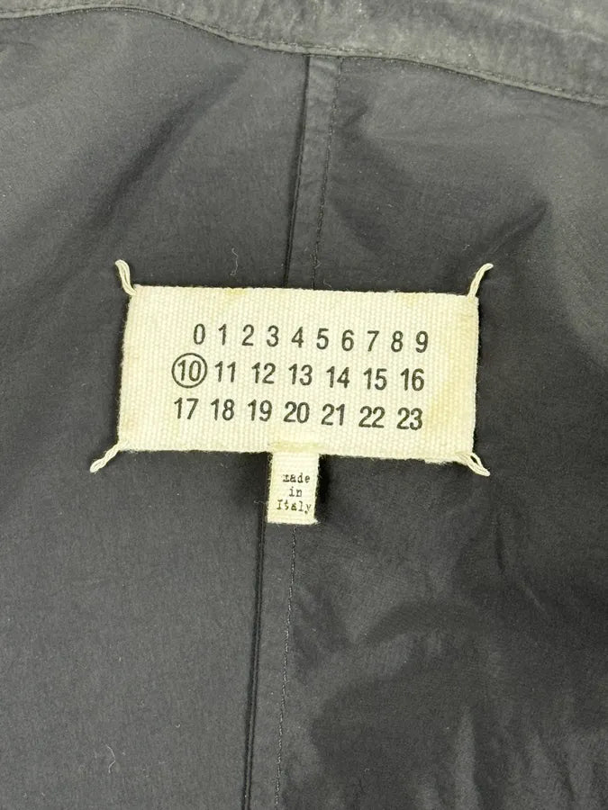 SS2016 Maison Margiela Navy 5 Zips Hooded Rain Jacket qkcwZLk 11