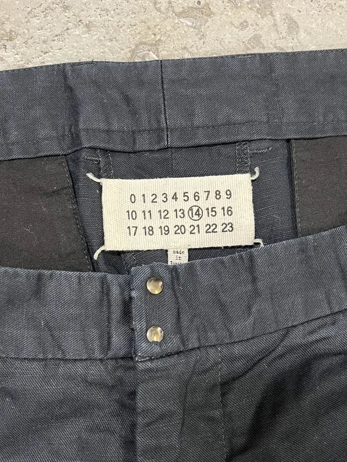 SS2016 Maison Margiela Navy Chino Pants amHHfND 9