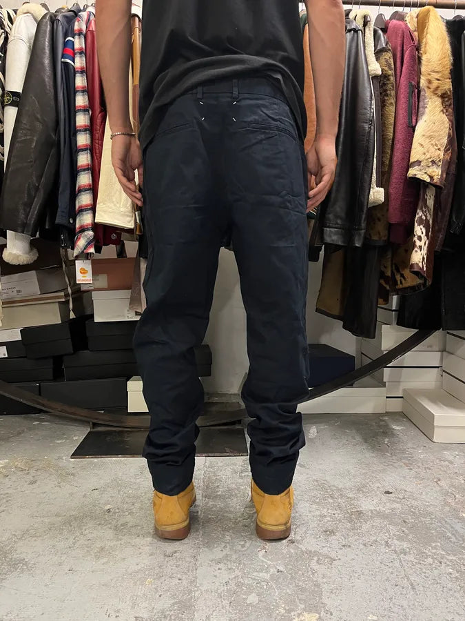 SS2016 Maison Margiela Navy Chino Pants amHHfND 2